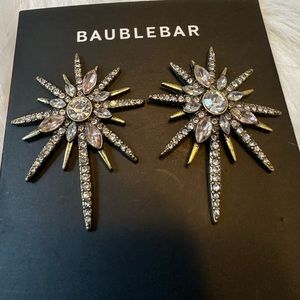 Baublebar Genesis Pavé Starburst Crystal/Rhinestone Earrings